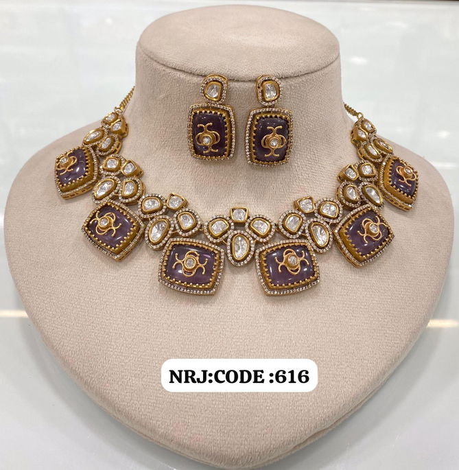 Brass High Gold Kundan Bridal Jewellery Hasadi Set Wholesale Shop In Surat
